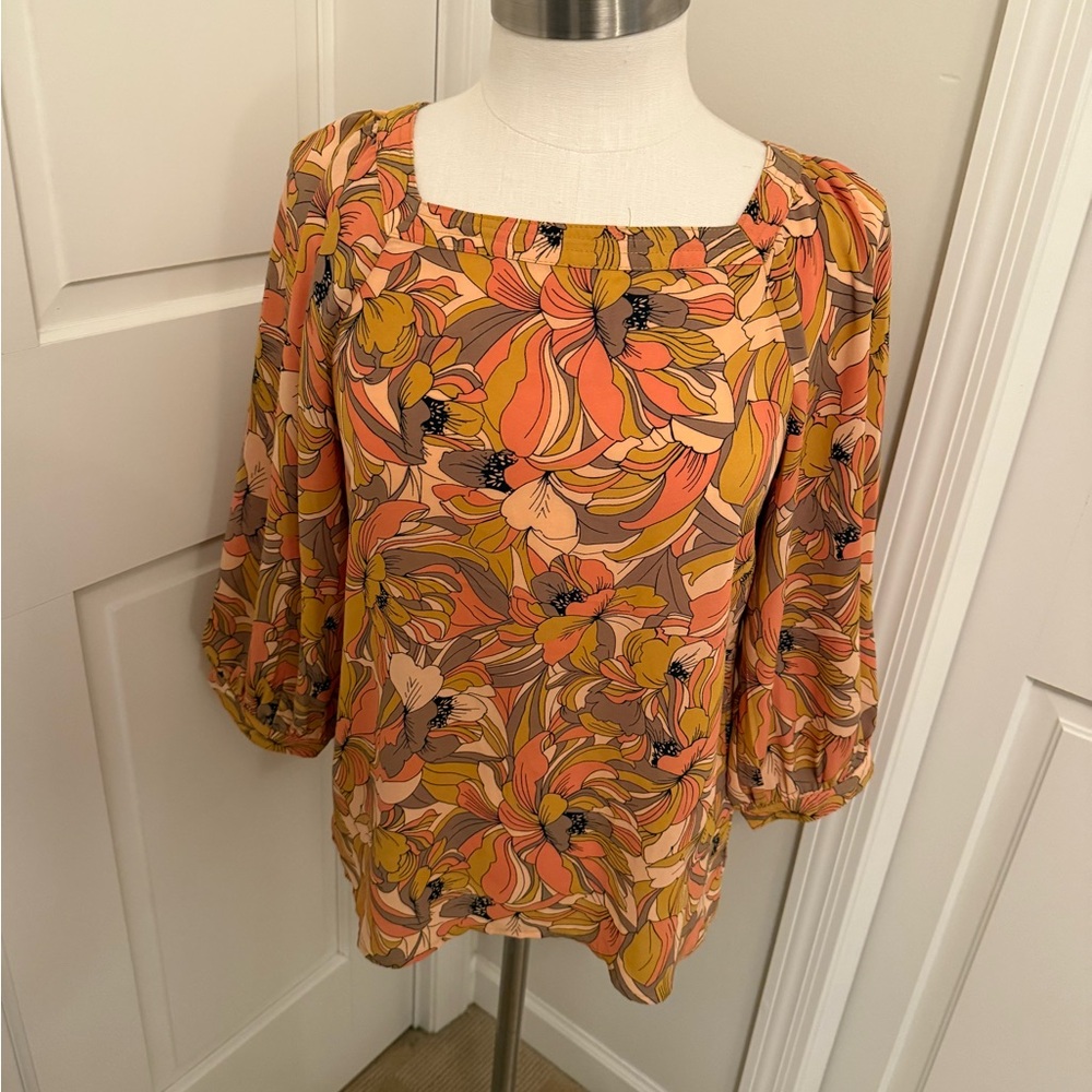 Floral Women's Top - Multicolor